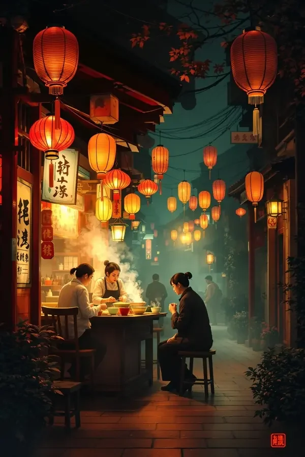 《一碗热汤面》短剧封面 - 英冠直播
